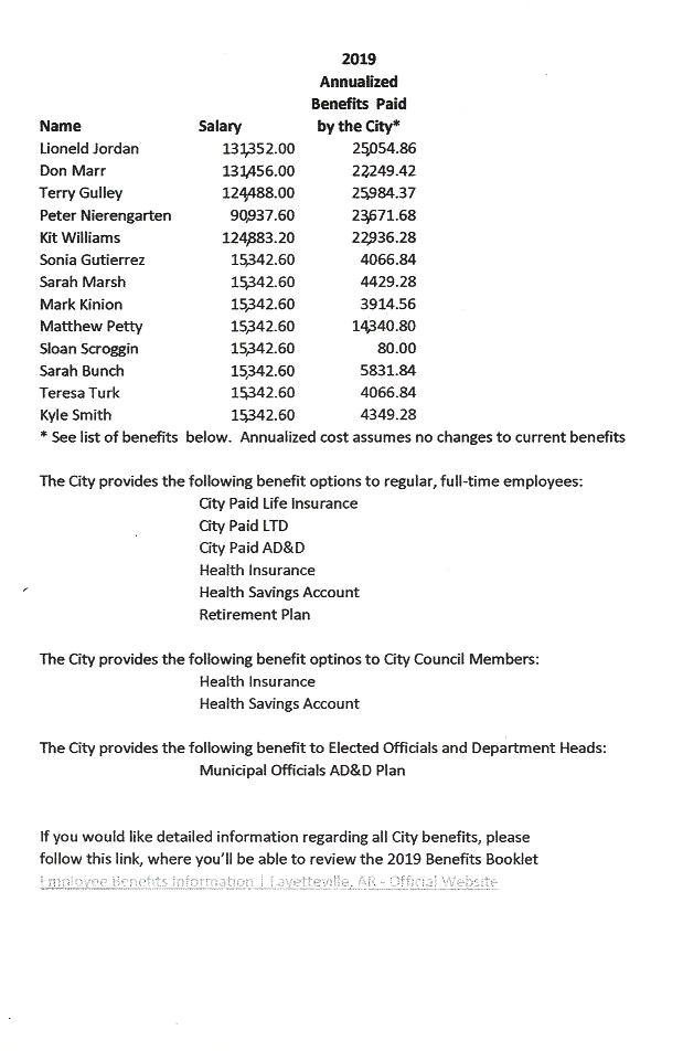 salaries